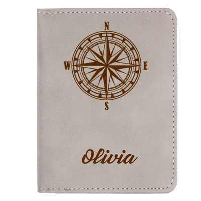 Personalized Passport Cover Sky Blue, 1st Class Travel 