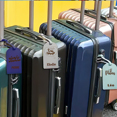 Explora el mundo con tranquilidad con nuestras etiquetas de equipaje personalizadas